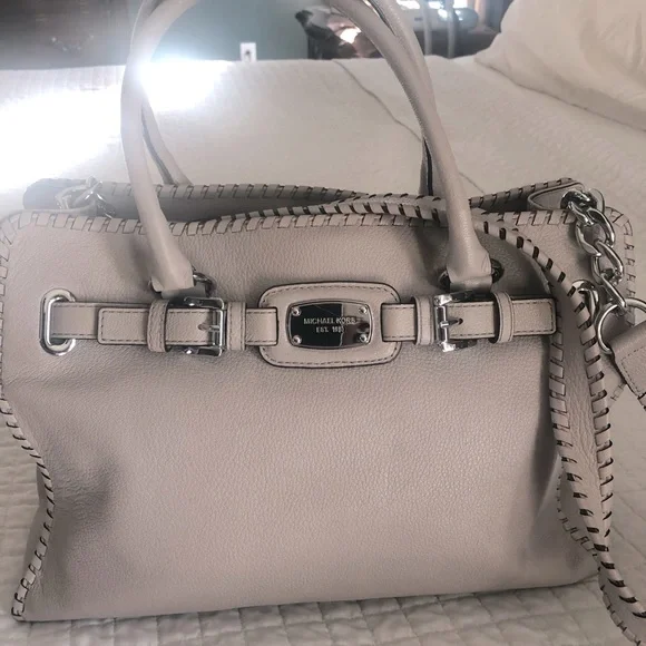 Michael Kors Gray Purse - Picture 3 of 8